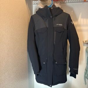 Columbia Titan Pass 780 TurboDown Parka Women's Winter Coat Jacket Omni Heat